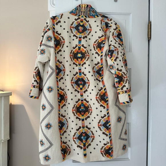 Anthropologie Maeve Beaded Jacket - Picture 3 of 3
